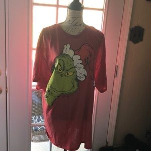 The Grinch Tshirt Plus Size 2x Cracker 
